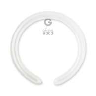 Латексные шарики ШДМ 260 пастель 00 прозрачный Gemar 