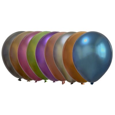 Латексные шарики 12" хром ассорти Balonevi Латексные шарики 12" хром ассорти Balonevi