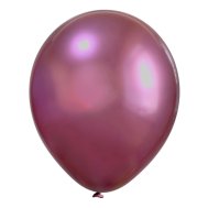 Латексные шарики 12" хром розовый Balonevi