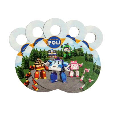 Медальки "Робокар Полі" 10 шт