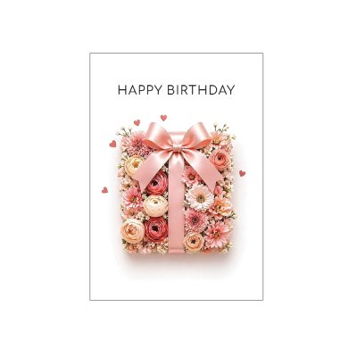 Мини-открытки "Happy birthday" подарок 10 шт