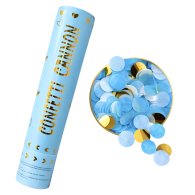Хлопавка "Confetti Cannon" блакитна 30 см Хлопавка "Confetti Cannon" блакитна 30 см
