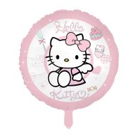 Фольгированный шар круг "Hello Kitty" 18" Китай