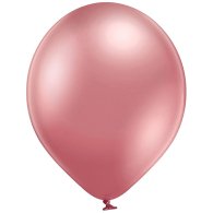 Латексные шарики 12" хром Glossy розовый В105/604 BelBal 