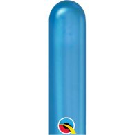 Латексні кульки КДМ 260 хром Blue (блакитний) Qualatex Латексні кульки КДМ 260 хром Blue (блакитний) Qualatex