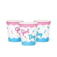Набор стаканчиков "Girl or Boy" 10 шт