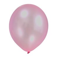 Латексные шарики 10" металлик розовый Balonevi