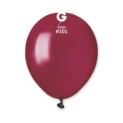 Латексные шарики 5" пастель 101 vino Gemar