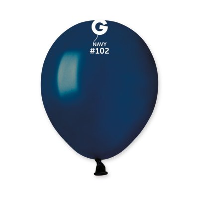 Латексные шарики 5" пастель 102 navy Gemar