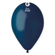 Латексные шарики 12" пастель 102 navy Gemar
