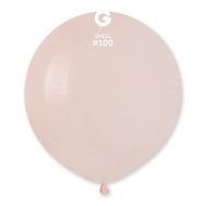 Латексный шарик 19" пастель без полос 100 shell Gemar