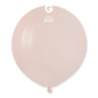 Латексна кулька 19" пастель без смуг 100 shell Gemar