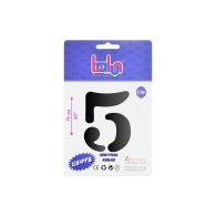 Фольгована кулька цифра "5" чорна 30" Balun в упаковці Фольгована кулька цифра "5" чорна 30" Balun в упаковці
