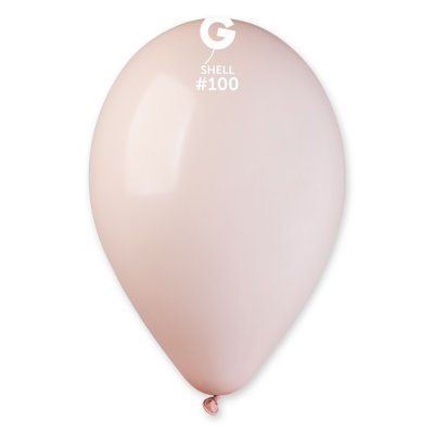 Латексні кульки 10" пастель 100 shell Gemar