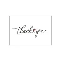 Мини-открытки "Thank you" 10 шт Мини-открытки "Thank you" 10 шт